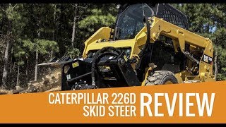 Caterpillar 226D Skid Steer Loader Review amp Specs [upl. by Eirrac]