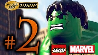 LEGO Marvel SuperHeroes Walkthrough Part 2 1080p HD  No Commentary  LEGO Marvel SuperHeroes [upl. by Macmillan]