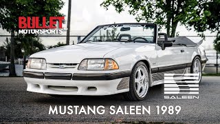 The Fox body you never see  1989 Saleen Mustang Review [upl. by Ahsakat]