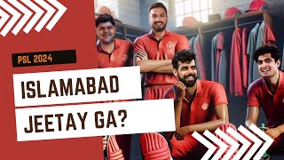 PSL 2024 Islamabad United Squad Analysis  PSL 9 ISLU Team [upl. by Amias]