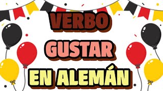 COMO expresar EL VERBO GUSTAR EN ALEMÁN [upl. by Peltier449]