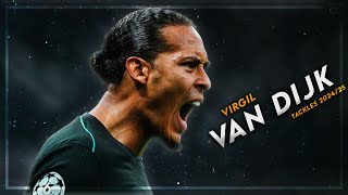 Virgil Van Dijk 202425 ● The Best CB   Defensive Skills ᴴᴰ [upl. by Dirk]