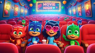 PJ Masks Enjoy a Fun Movie Night Catboys Life Story  PJMASKS 2D Animation  Patrol Dreams TDC [upl. by Robbyn]