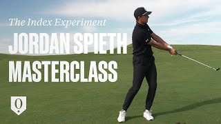 A Jordan Spieth Short Game Clinic  The Index Experiment [upl. by Emile]