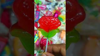 Rose lollipop candy  shorts viral lollipop trending tiktok rose shortvideo short lolis [upl. by Olmstead]