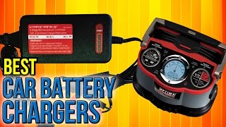 10 Best Car Battery Chargers 2017 [upl. by Latsyc]