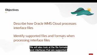 4 Systems Integration Framework  System Understanding  Oracle Warehouse Management sys Oracle WMS [upl. by Millard]