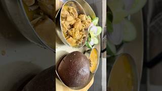 Naati Chicken Sambar  Ragi Ball asmr natistyle chicken viralshorts viralvideo shorts [upl. by Clarine]