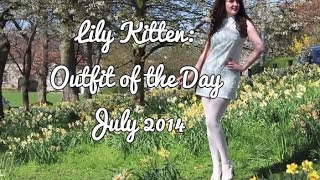 1960s Style Outfit of the Day  July 2014  Lily Kitten  OOTD [upl. by Michiko848]