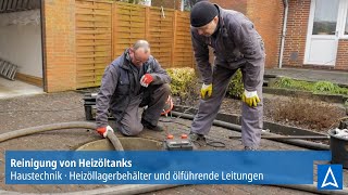 Wie wird´s gemacht Reinigung von Heizöltanks [upl. by Aynnat647]