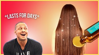 Healthy Flat Iron Routine LASTS FOR DAYS [upl. by Hubsher]