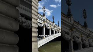 Puente Alejandro III donde ocurre la escena final de “Medianoche en París” paris [upl. by Mitran955]