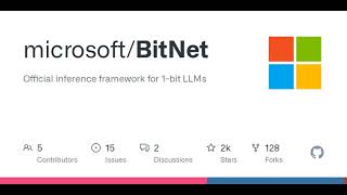 AI Podcast GitHub  microsoftBitNet Official inference framework for 1bit LLMs [upl. by Imoian]