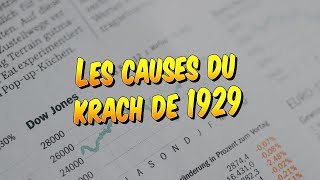 Histoire  Les causes du Krach de 1929 [upl. by Waugh]