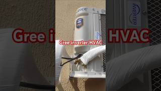 Gree ac inverter HVAC technician installationshortvideo acservicing hvacmaintenance [upl. by Lukin413]