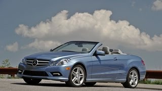 Real World Test Drive Mercedes E 350 Cabrio 2011 [upl. by Arreic]