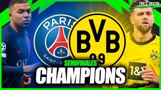 ASÍ FUE LA VICTORIA del BORUSSIA DORTMUND SOBRE PSG en la SEMIFINAL de CHAMPIONS LEAGUE ¡A LA FINAL [upl. by Miyasawa]