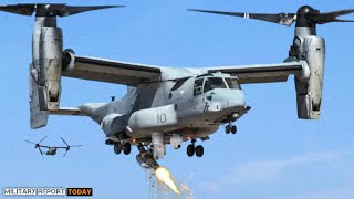 V22 Osprey The Enemys Most Feared Unique Aircraft Equipped with Lethal Armament [upl. by Zacarias605]