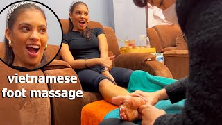 ASMR INTENSE Vietnamese Foot Reflexology Massage [upl. by Sitelc]