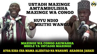 MAZINGE WA CONGO  KISEDEE MKALI WA KUPANGUA HOJA ZA WAKRISTO  ATEMA MADINI MAZINGE ASHANGAA [upl. by Manchester]