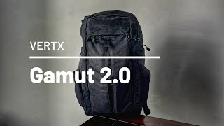 Vertx Gamut 20 Backpack Review  Grey Man Pack with TONS of Pockets for CCW and Everyday Carry [upl. by Oelc922]