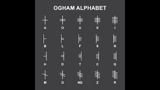 The Spirit Guide How To Read amp Write Ogham old Irish Includes Translator amp Simple Craft [upl. by Harneen]