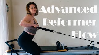 INTENSE Pilates Reformer Workout Advanced Flow [upl. by Dag133]