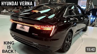 New Hyundai Verna Turbo 2023 Better than Honda City  Price Features Interior  hyundai varna [upl. by Olivann]