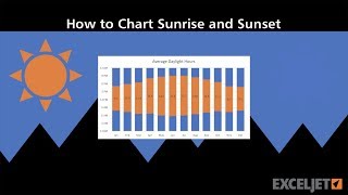 How to chart sunrise and sunset times [upl. by Aderb454]