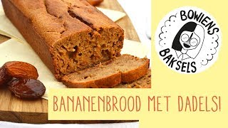 Bananenbrood met dadels [upl. by Jacobsen472]