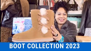 Boot Collection 2023 UNVEILED UGG Koolaburra Minnetonka Dr Martens Frye amp MORE boots [upl. by Savior524]