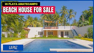 BRAND NEW BEACH HOUSE FOR SALE IN PALYA AMATECAMPO  LA PAZ [upl. by Hersch204]