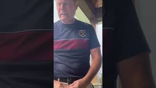 REACTION WEST HAM 00 EVERTON  PREMIER LEAGUE [upl. by Llerdnad]