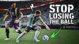 4 Tips To Stop Losing Ball Possession In eFootball [upl. by Adnim199]