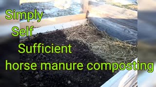 composting horse manure [upl. by Bruns]