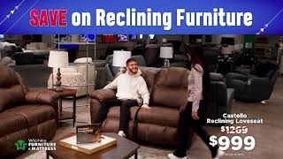 Memorial May Sale  Reclining Furniture Deals [upl. by Mauro676]