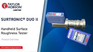 Surface Roughness Tester Surtronic Duo II  Surface Roughness Measurement [upl. by Retla]