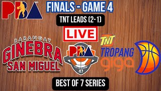 Live Barangay Ginebra San Miguel Vs TNT Tropang Giga  Finals  Play by Play  Live Scoreboard [upl. by Coleen]