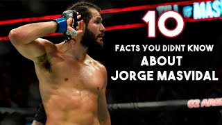 10 Things You DIDNT Know About Jorge Masvidal [upl. by Nagorb]