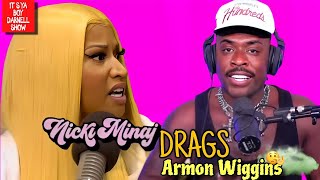 Nicki Minaj DRAGS Armon Wiggins 👀 hiphop nickiminaj entertainment [upl. by Hsemin]