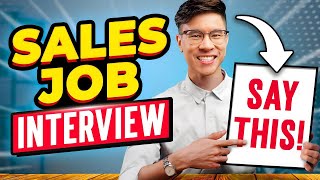 TOP 5 Sales Interview Questions amp Answers Say THIS to Pass Your Sales Job Interview [upl. by Blanch]