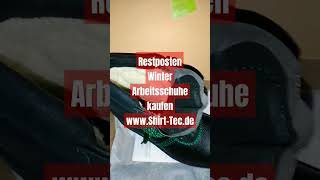 Arbeitsschuhe Winterschuhe S3 gefüttert Sichercheitsshuhe RESTPOSTEN Preis 1950€ [upl. by Mellicent]