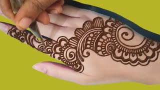 mehandi lagane ka tarika  Hath mein mehandi ka design  मेहंदी लगाने सिखाइए  Zeenaths world [upl. by Whalen]