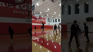 Class of 2027 Landon Whiting Dunk during NCAA Division 1 Rutgers University Team Visit basketball [upl. by Hope]