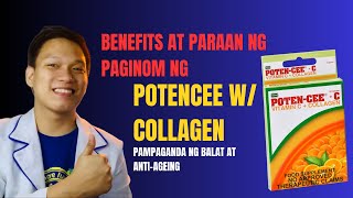 POTENCEE WITH COLLAGEN PAMPAGANDA NG BALAT [upl. by Cesaria434]