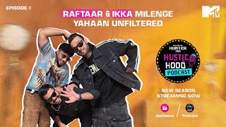 Raftaar amp Ikka unfiltered with Afaik on DHH days  Royal Enfield Hunter Hustle Hood Podcast  S2 E1 [upl. by Tuckie]