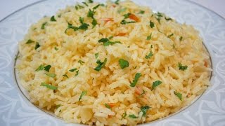 Simple Rice Pilaf Recipe  Fragrant Rice [upl. by Nerland]