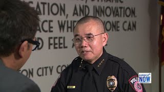 Houston METRO welcomes first Asian American Police Chief Ban Tien [upl. by Sug]