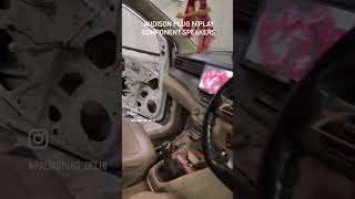 BEST CAR SPEAKERS👌 AUDISON APK 165 CAR SPEAKERS🔊  CTK CAR DAMPING✅ ERTIGA AUDIO UPGRADE [upl. by Yatnahs]