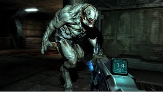 Site 3 Plasma Marine Veteran ImmersiveHD  DOOM 3 BFG Edition [upl. by Shoshana]